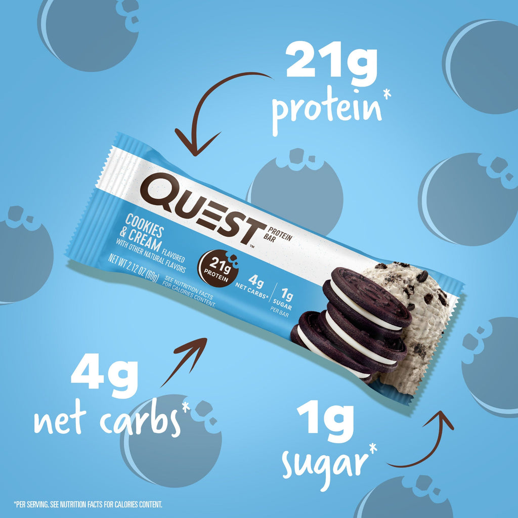 Cookies & Cream Protein Bars