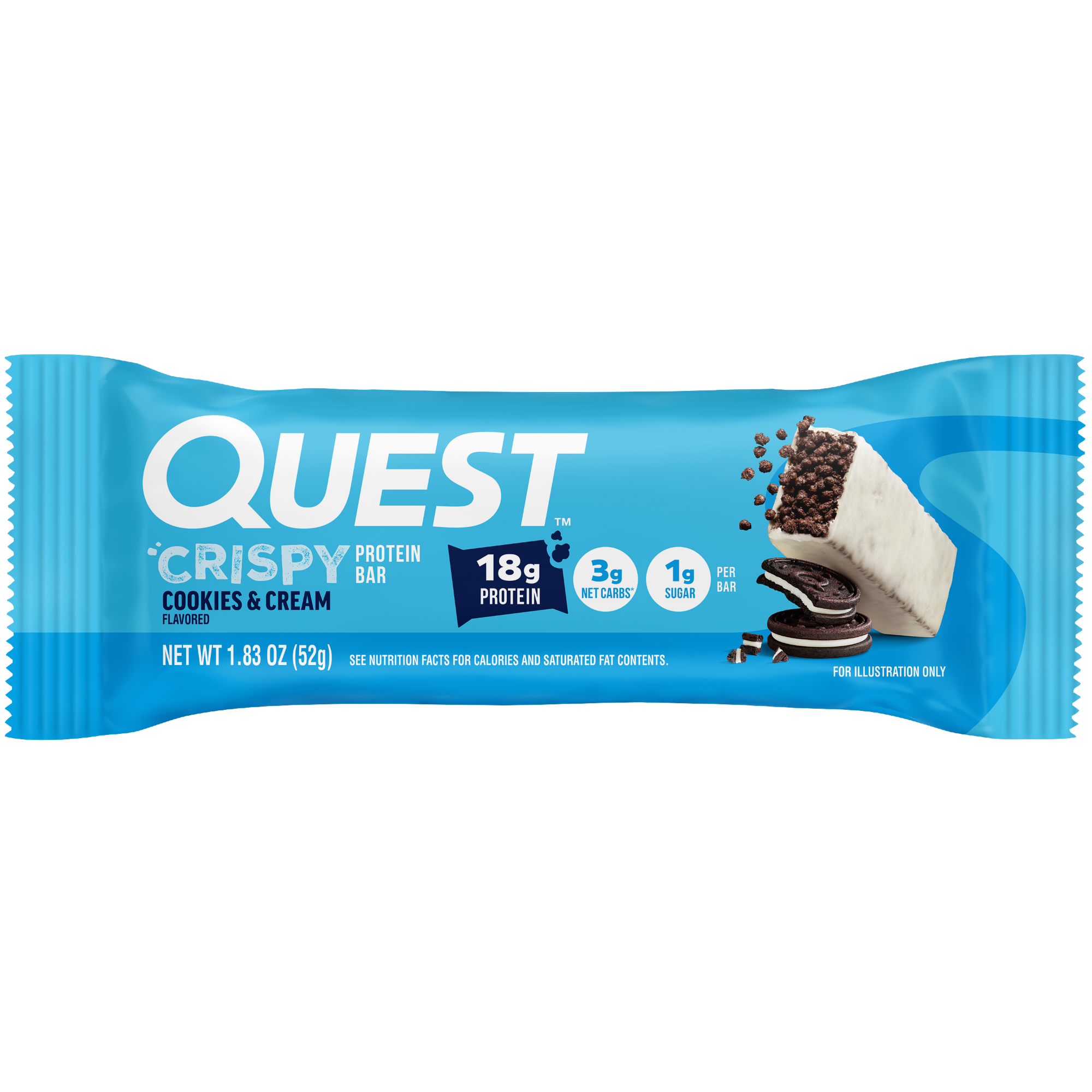 Cookies & Cream Crispy Hero Protein Bars