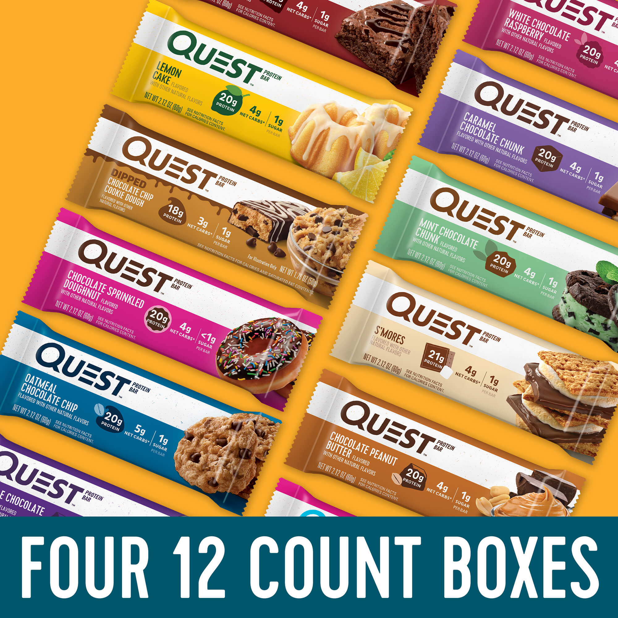 48 Protein Bars - $107.96