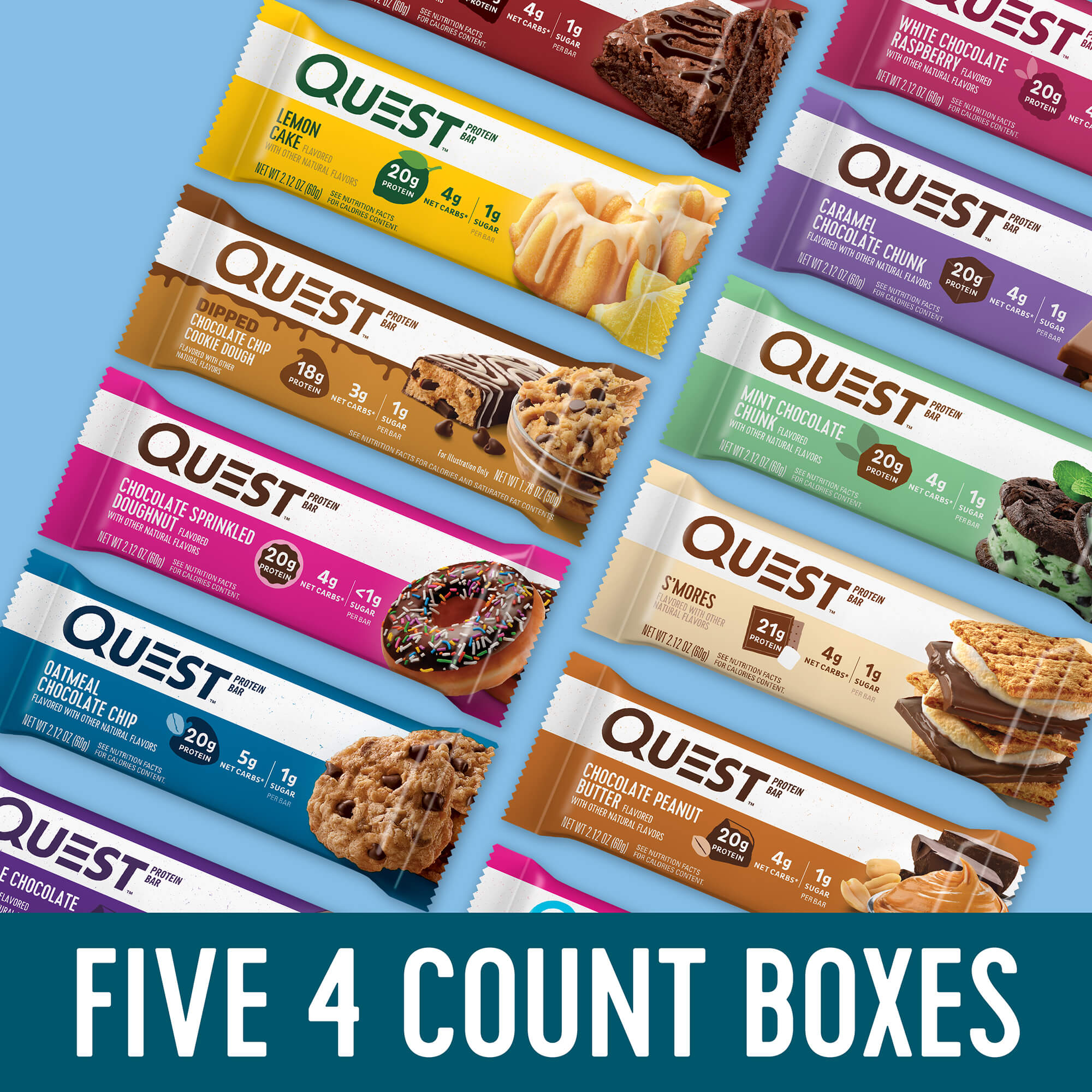 20 Protein Bars - $47.45