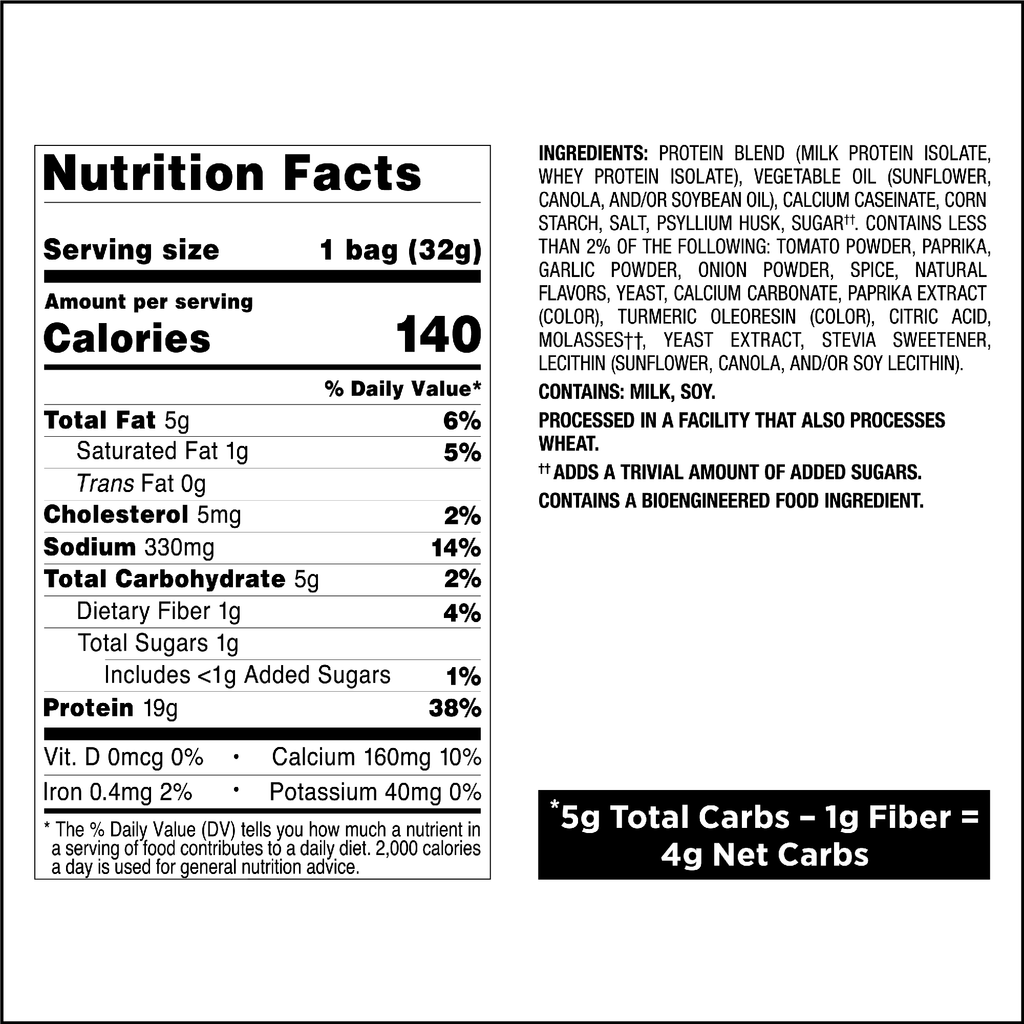 BBQ Original Style Protein Chips