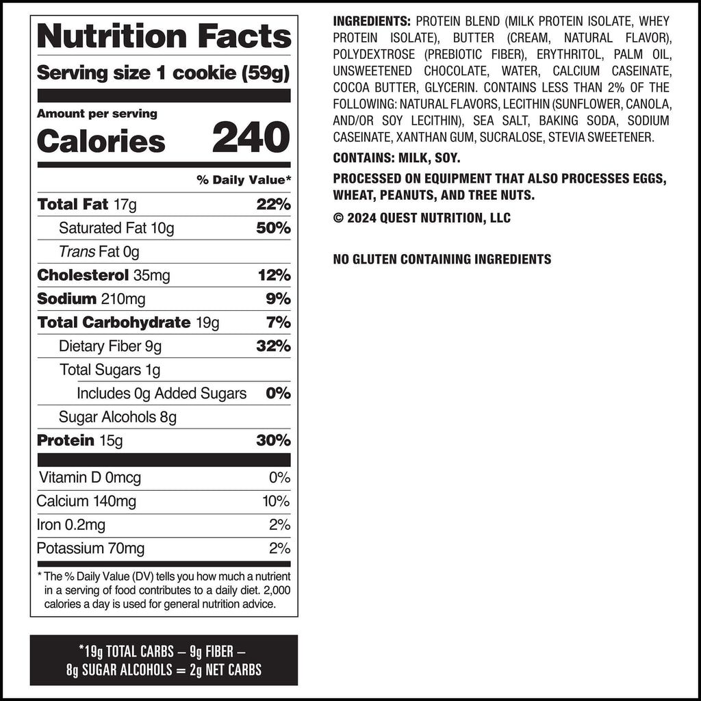 Chocolate Chip Protein Cookies