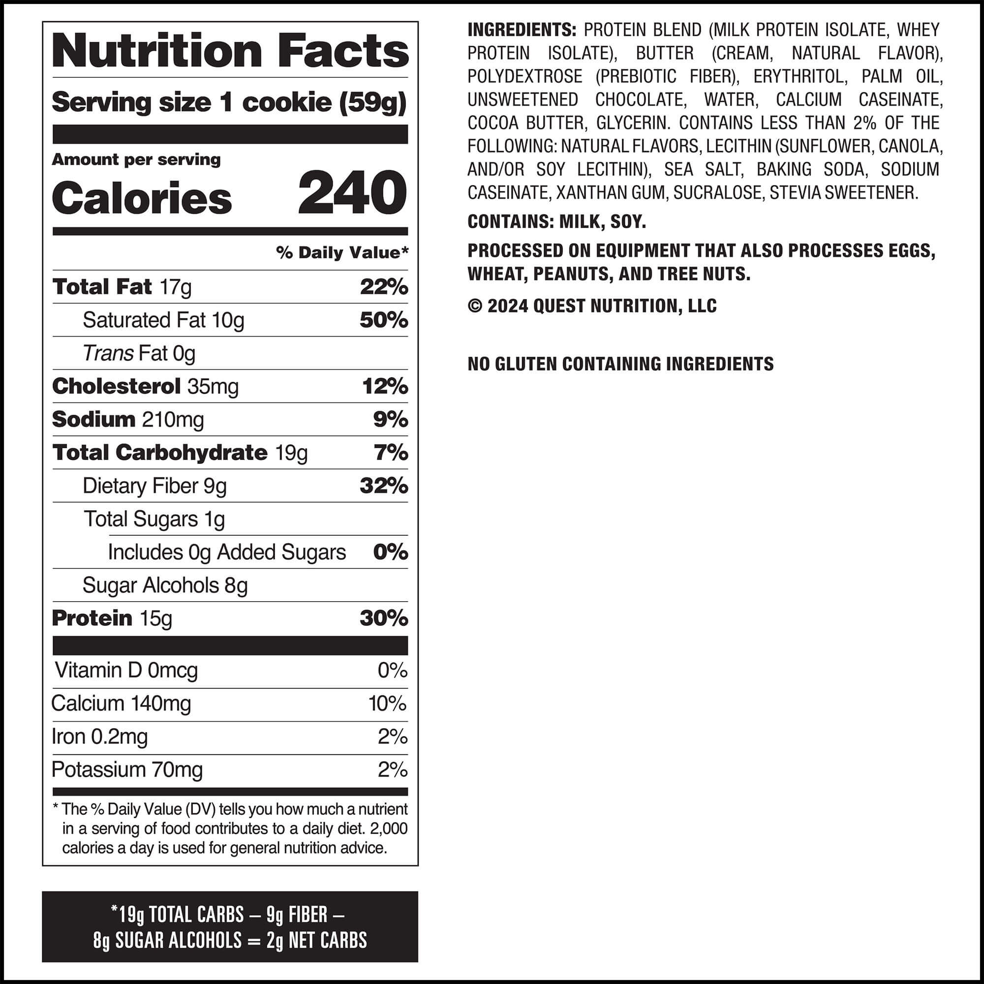 Chocolate Chip Protein Cookies