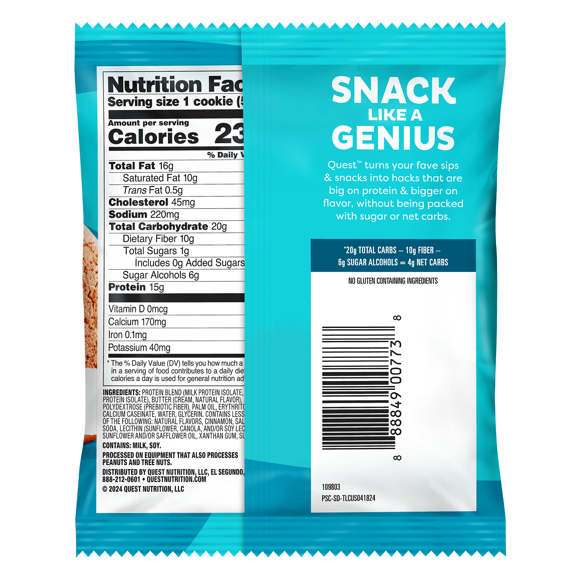 Snickerdoodle Protein Cookies