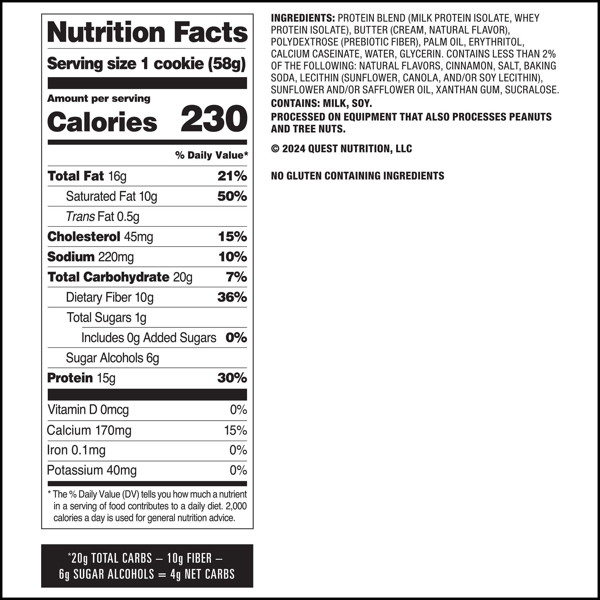 Snickerdoodle Protein Cookies