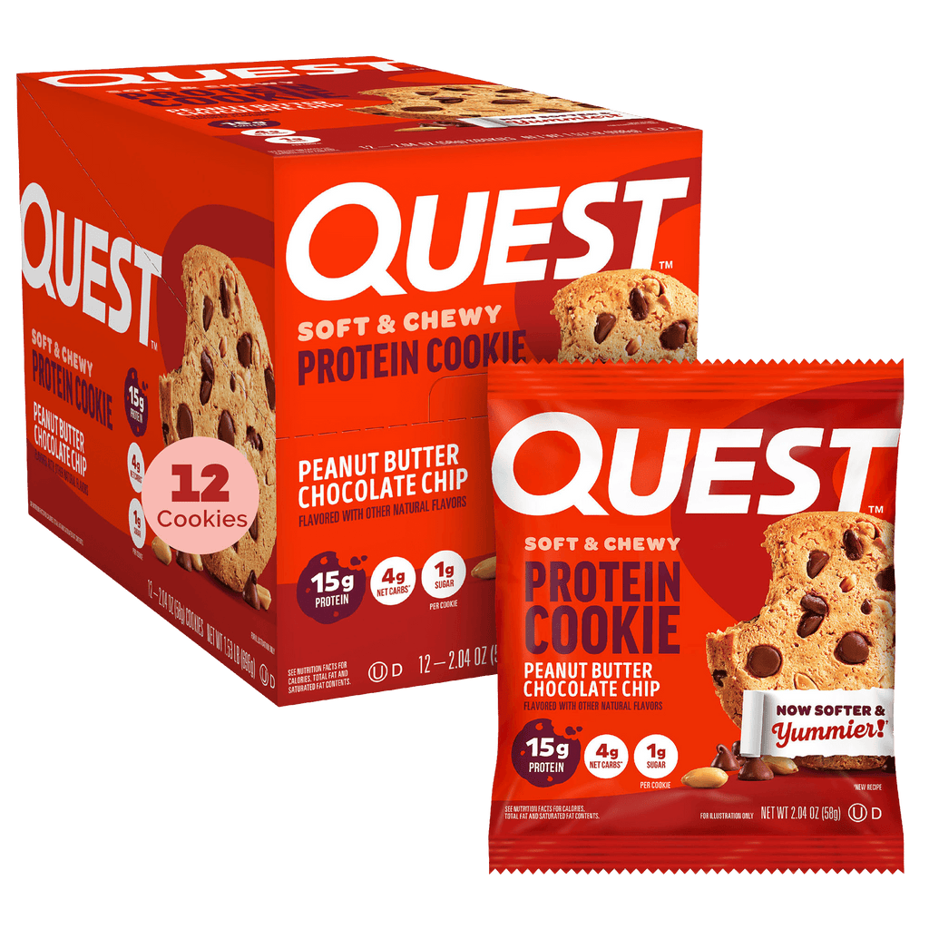 Peanut Butter Chocolate Chip Protein Cookies