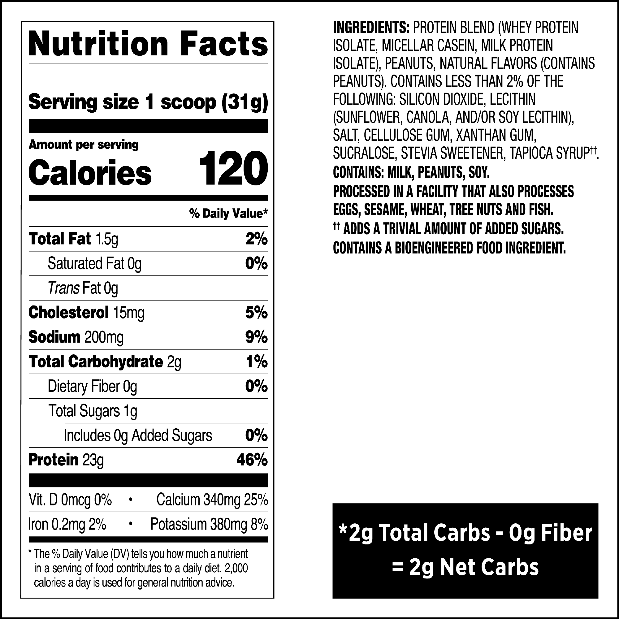 Peanut Butter Protein Powder