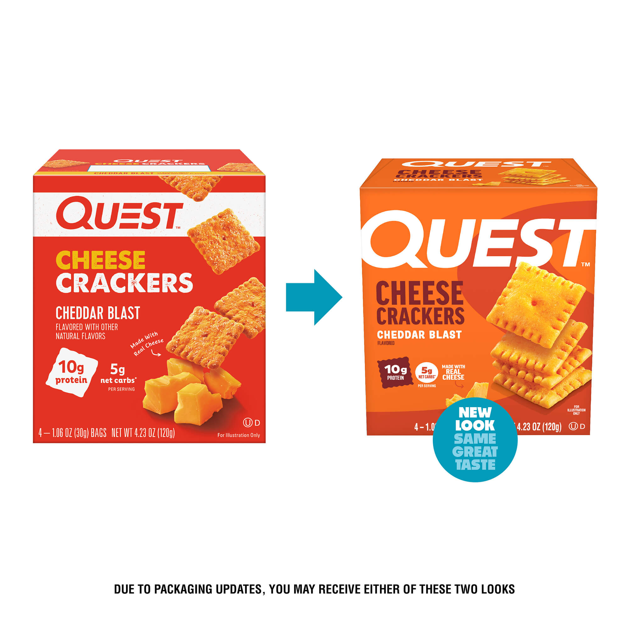 Cheddar Blast Cheese Crackers
