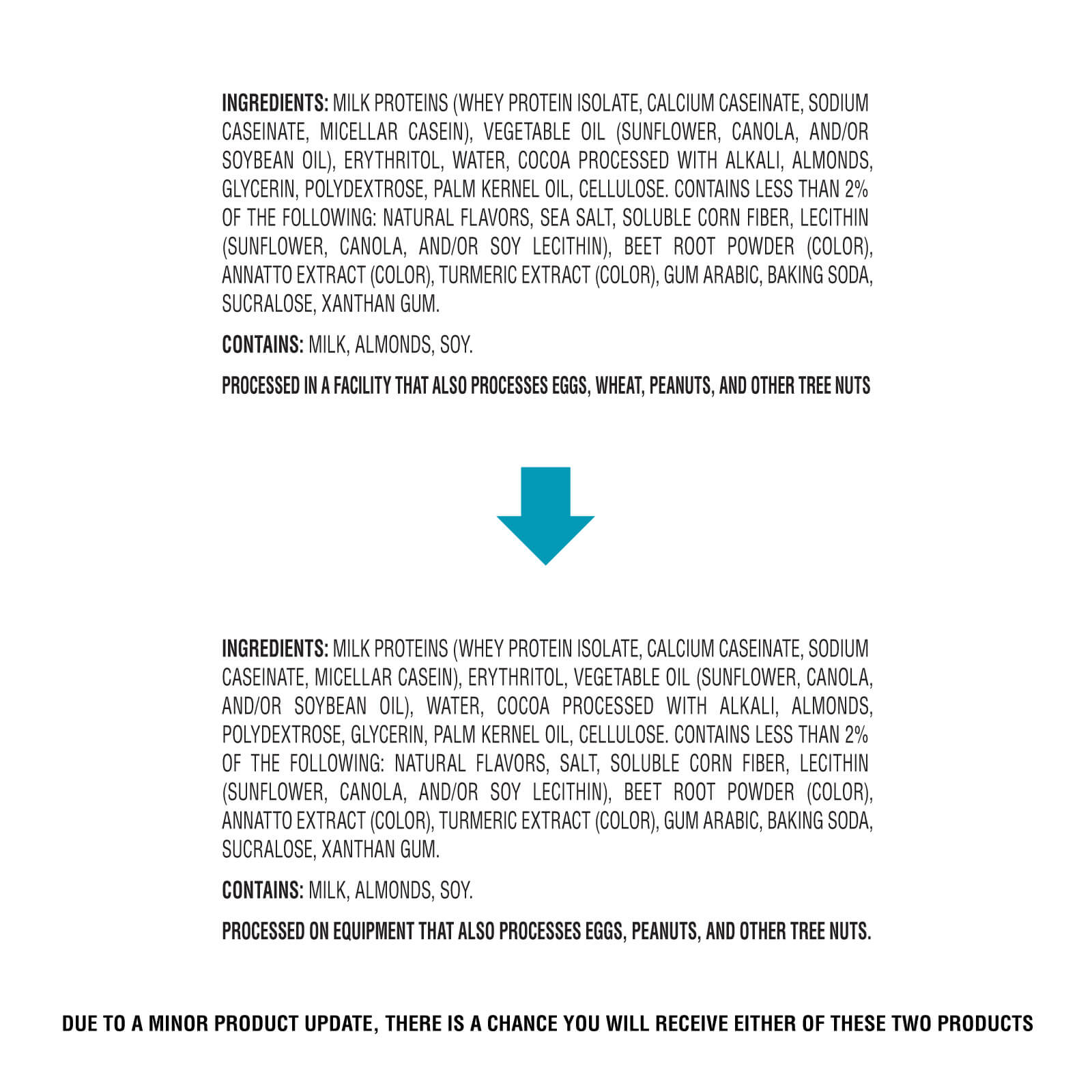 Frosted Cookies Chocolate Cake Twin Pack