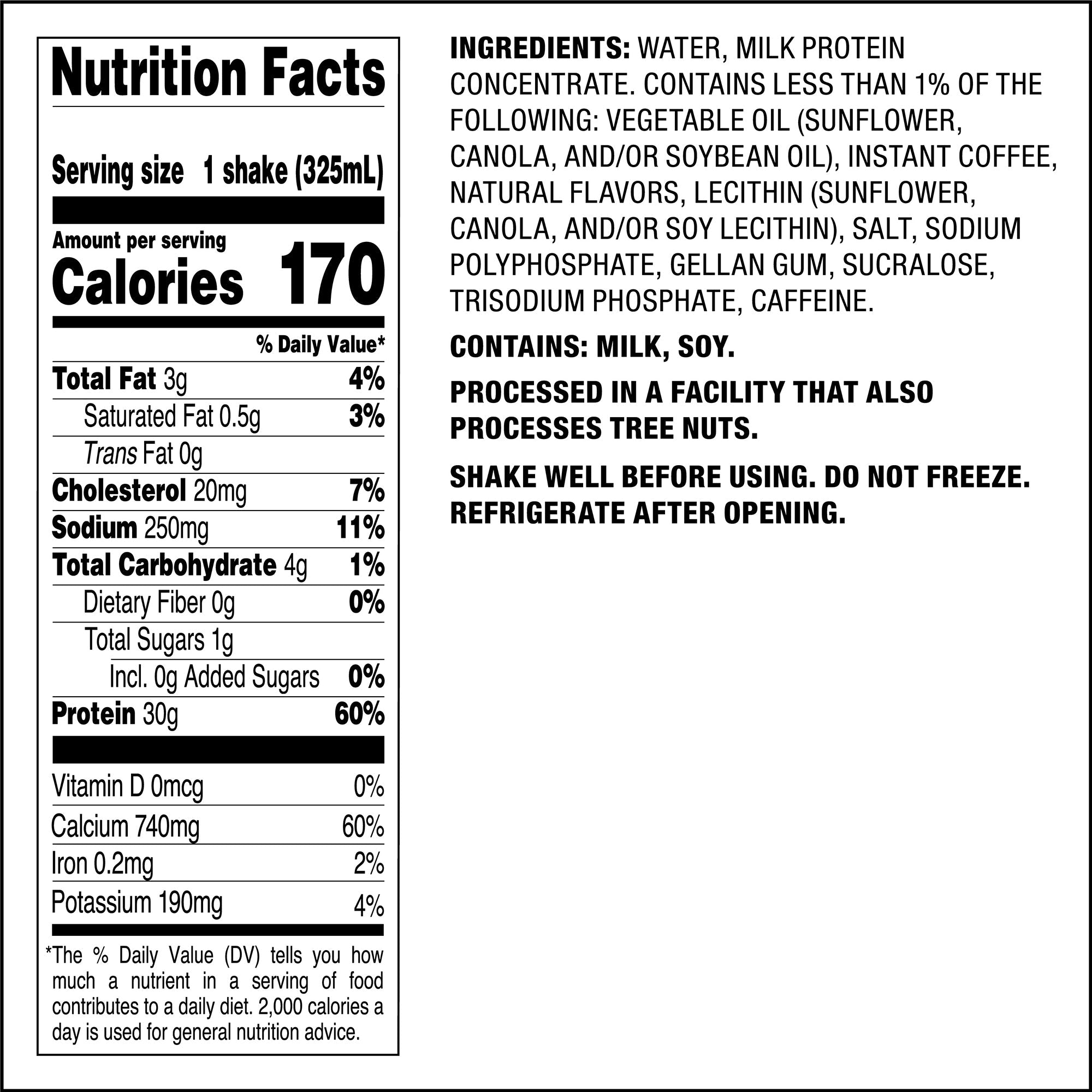 Coffee Protein Shake