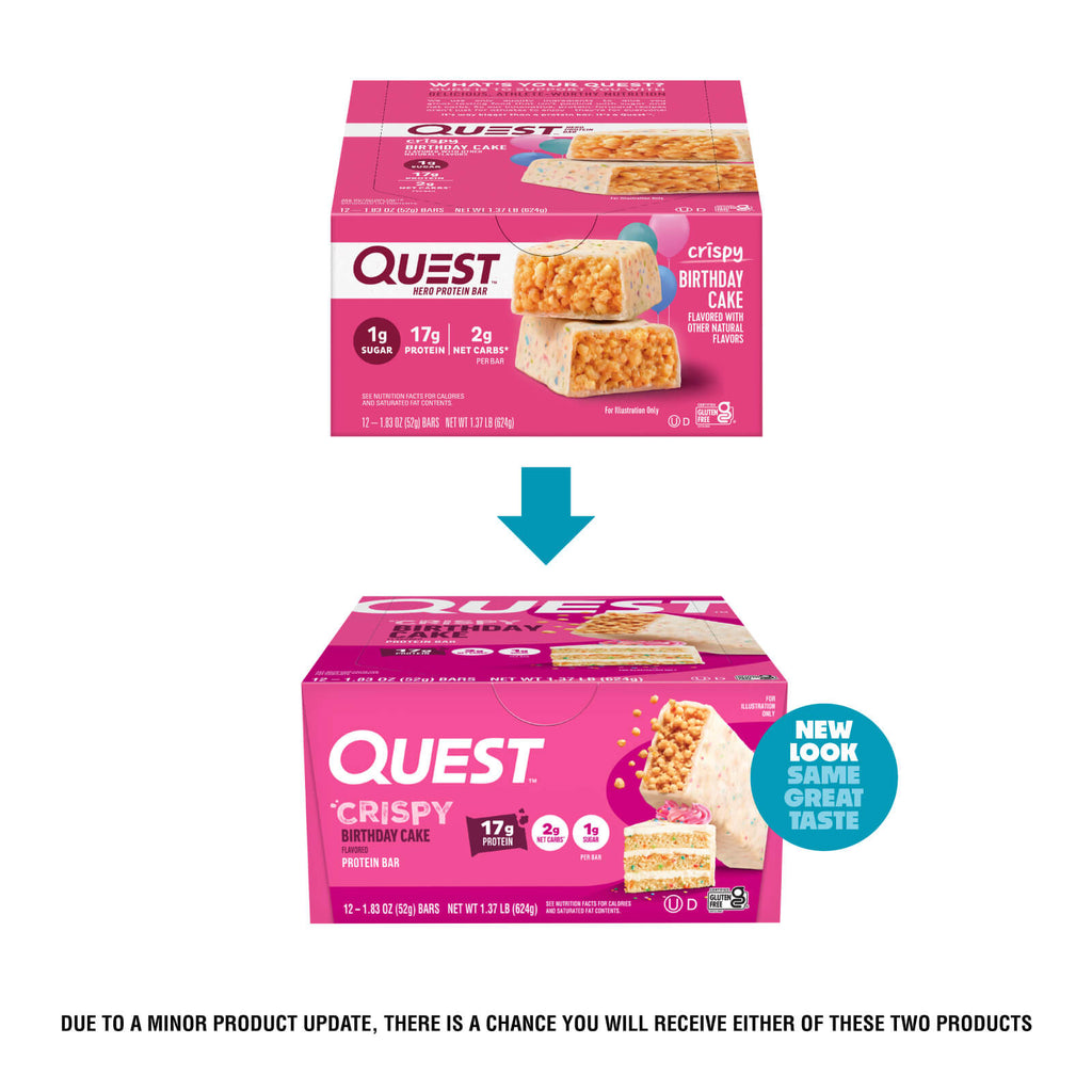 Birthday Cake Crispy Hero Bars