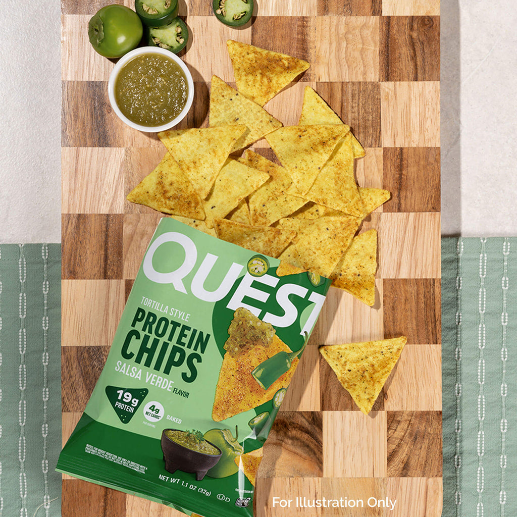 Salsa Verde Tortilla Style Protein Chips