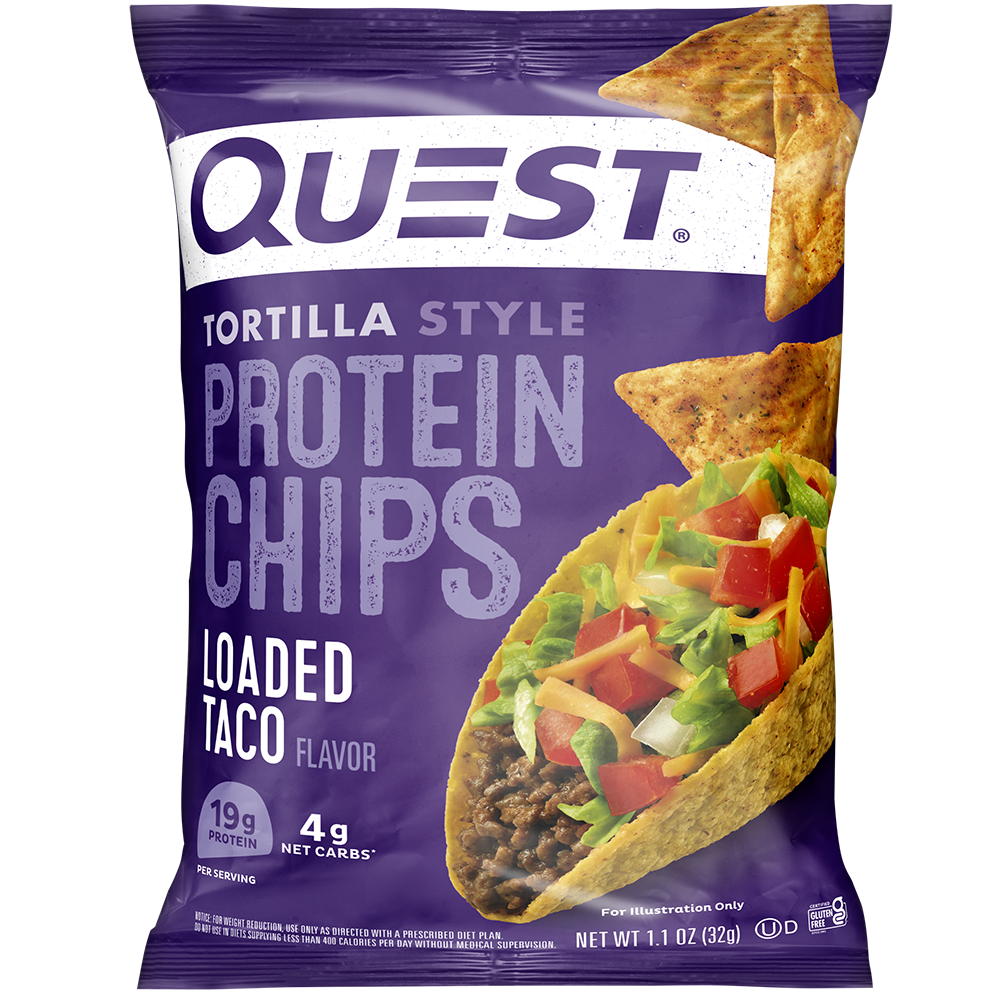 Loaded Taco Tortilla Style Protein Chips